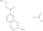 3-[(Aminoiminomethyl)amino]-4-methyl-benzoic acid ethyl ester mononitrate