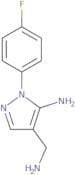 5-Amino-1-(4-fluorophenyl)-1H-pyrazole-4-methanamine