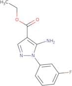 5-Amino-1-(3-fluorophenyl)-1H-pyrazole-4-carboxylic acid ethyl ester