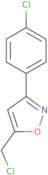 5-(Chloromethyl)-3-(4-chlorophenyl)isoxazole