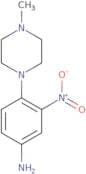 3-Nitro-4-(4-methylpiperazin-1-yl)aniline
