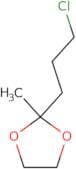 2-(3-Chloropropyl)-2-methyl-1,3-dioxolane