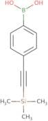 (4-((Trimethylsilyl)ethynyl)phenyl)boronic acid