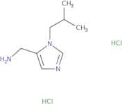 [(1-Isobutyl-1H-imidazol-5-yl)methyl]amine dihydrochloride