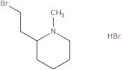 2-(2-Bromoethyl)-1-methylpiperidine hydrobromide