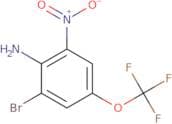 2-Bromo-6-nitro-4-trifluoromethoxyaniline