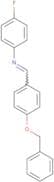N-(4-(Benzyloxy)benzylidene)-4-fluoroaniline