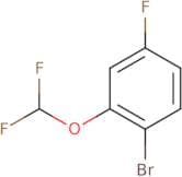 1-bromo-2-(difluoromethoxy)-4-fluorobenzene