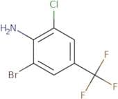 2-bromo-6-chloro-4-(trifluoromethyl)aniline