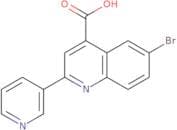 6-Bromo-2-pyridin-3-ylquinoline-4-carboxylic acid