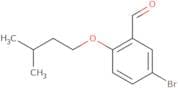 5-Bromo-2-(3-methylbutoxy)benzaldehyde