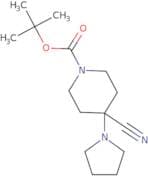 tert-Butyl 4-cyano-4-pyrrolidin-1-ylpiperidine-1-carboxylate