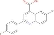 6-Bromo-2-(4-fluorophenyl)quinoline-4-carboxylic acid