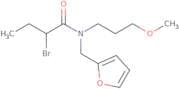 2-Bromo-N-(2-furylmethyl)-N-(3-methoxypropyl)butanamide