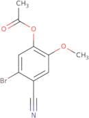 5-Bromo-4-cyano-2-methoxyphenyl acetate