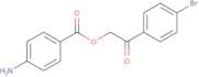 2-(4-Bromophenyl)-2-oxoethyl 4-aminobenzoate