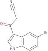 3-(5-Bromo-1H-indol-3-yl)-3-oxopropanenitrile