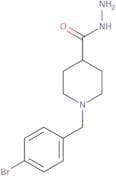 1-(4-Bromobenzyl)piperidine-4-carbohydrazide