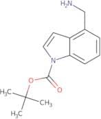tert-Butyl 4-(aminomethyl)-1H-indole-1-carboxylate hydrochloride