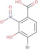 4-Bromo-3-hydroxy-2-nitrobenzoic acid