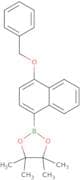 2-[4-(Benzyloxy)-1-naphthyl]-4,4,5,5-tetramethyl-1,3,2-dioxaborolane