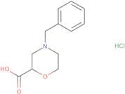 4-Benzylmorpholine-2-carboxylic acid hydrochloride