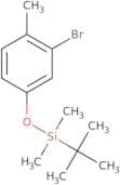 (3-Bromo-4-methylphenoxy)(tert-butyl)dimethylsilane