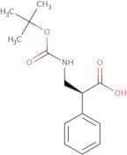 (S)-3-((tert-Butoxycarbonyl)amino)-2-phenylpropanoic acid