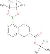 tert-Butyl 5-(4,4,5,5-tetramethyl-1,3,2-dioxaborolan-2-yl)-3,4-dihydroisoquinoline-2(1H)-carboxyla…