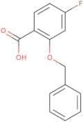2-(Benzyloxy)-4-fluorobenzoic acid