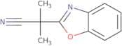 2-(Benzo[d]oxazol-2-yl)-2-methylpropanenitrile