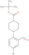tert-Butyl 4-(4-bromo-2-formylphenyl)piperazine-1-carboxylate
