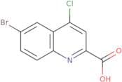 6-Bromo-4-chloroquinoline-2-carboxylicacid