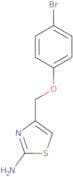 4-[(4-Bromophenoxy)methyl]-1,3-thiazol-2-amine