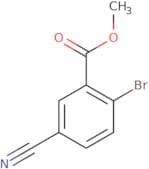 2-Bromo-5-cyanobenzoic acid methyl ester