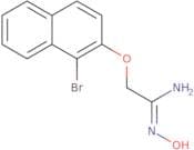 2-[(1-Bromo-2-naphthalenyl)oxy]-N-hydroxyethanimidamide