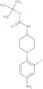 tert-Butyl (1-(4-amino-2-fluorophenyl)piperidin-4-yl)carbamate