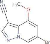6-Bromo-4-methoxypyrazolo[1,5-a]pyridine-3-carbonitrile