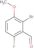 2-Bromo-6-fluoro-3-methoxybenzaldehyde