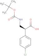 (S)-3-((tert-Butoxycarbonyl)amino)-2-(4-chlorophenyl)propanoic acid