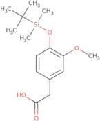 2-(4-((tert-Butyldimethylsilyl)oxy)-3-methoxyphenyl)acetic acid