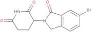 3-(6-Bromo-1-oxoisoindolin-2-yl)piperidine-2,6-dione