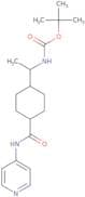 (1R)-trans-4-[N-Boc-1-aminoethyl]-N-4-pyridinyl-cyclohexanecarboxamide