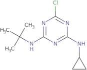 2-(tert-Butylamino)-4-chloro-6-cyclopropylamino-1,3,5-triazine