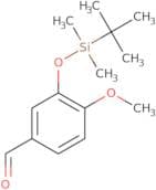 3-tert-Butyldimethylsiloxy-4-methoxybenzaldehyde