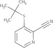 3-tert-Butylthio-2-cyanopyridine