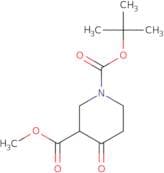 1-tert-Butyl 3-methyl 4-oxopiperidine-1,3-dicarboxylate