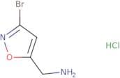 (3-Bromoisoxazol-5-yl)methylamine hydrochloride