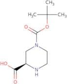 4-Boc-piperazine-2-(R)-carboxylic acid