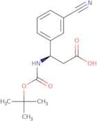 Boc-(R)-3-amino-3-(3-cyanophenyl)propionic acid